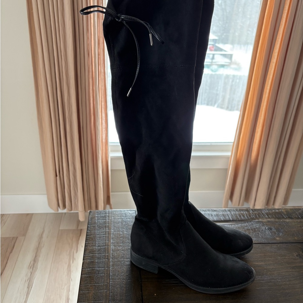 Circus by Sam Edelman | 8.5 |  Over The Knee Black Suede Boots